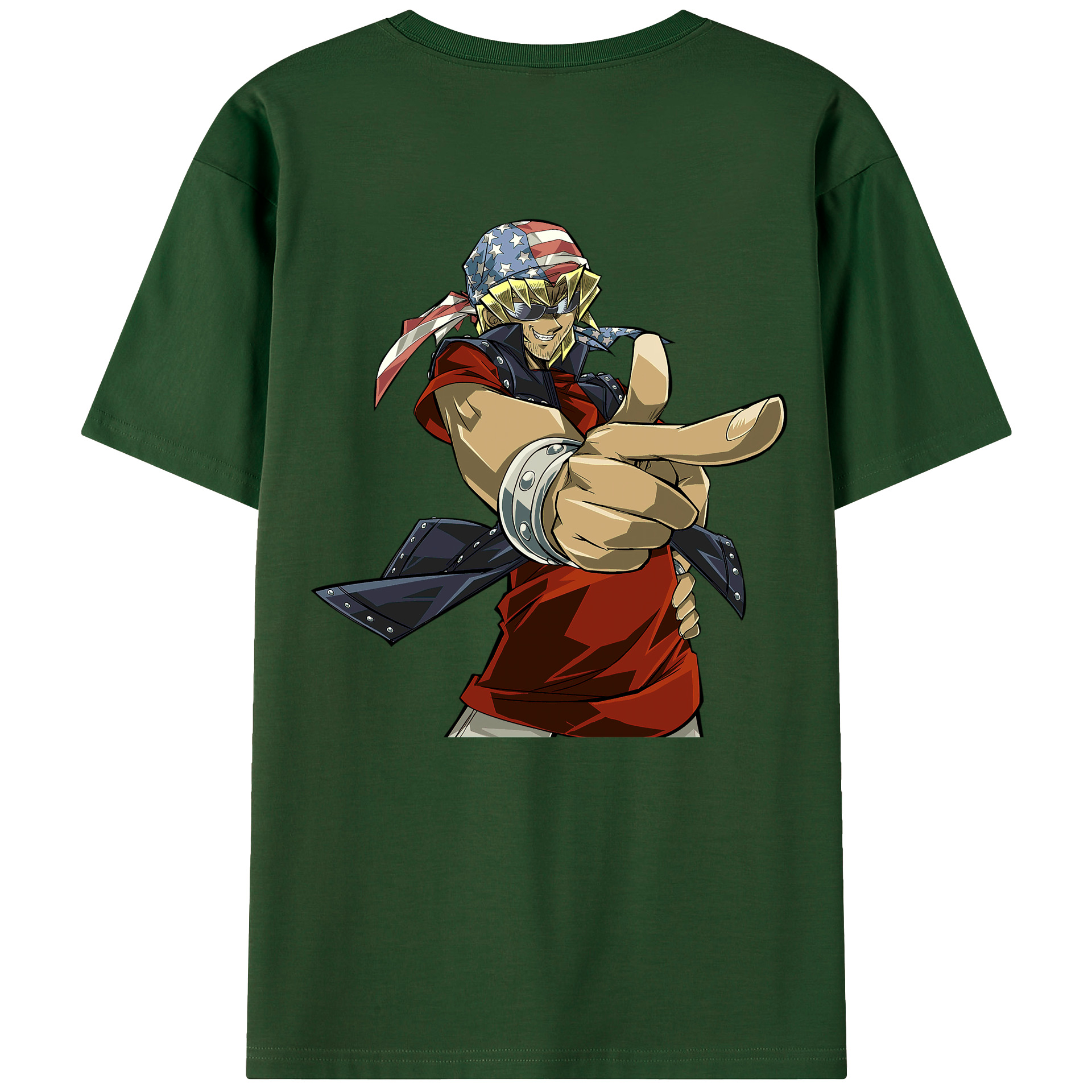 （画像用） 遊☆戯☆王 Yu-Gi-Oh! 綿100％半袖Tシャツ（背面プリント）